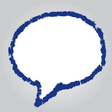 Speech bubble symbol Stock Illustration