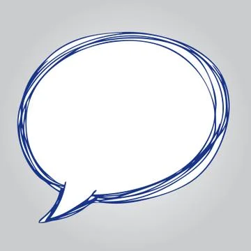Speech bubble symbol Stock Illustration