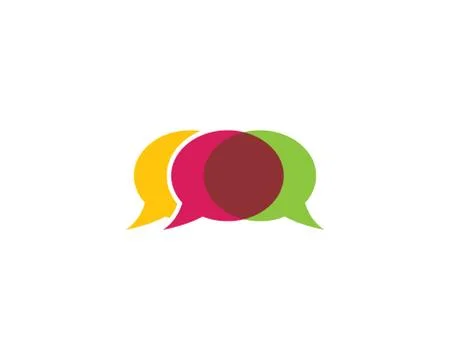 Speech bubble symbol Stock Illustration
