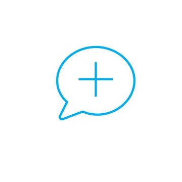 Speech bubble. talk communication speech bubbles. Dialog elements. Conversati Stock Illustration