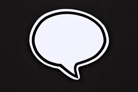 Speech bubble with text free space Copyspace communication concept talk in Stock Photos