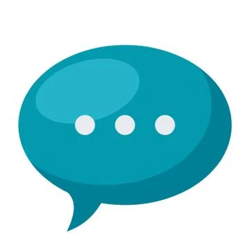 Speech Bubble Vector Icon Stock Illustration