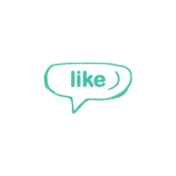 Speech bubble vector icon. Stock Illustration