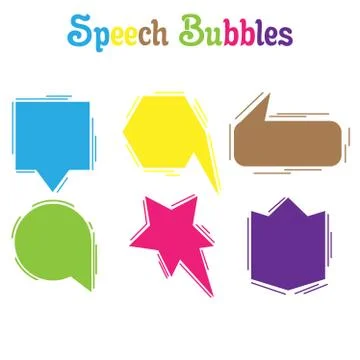 Speech bubble vector icon talk background element. Chat person idea sign comm Иллюстрация