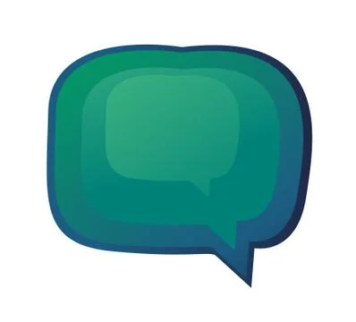 Speech bubble vector illustration Stock Illustration