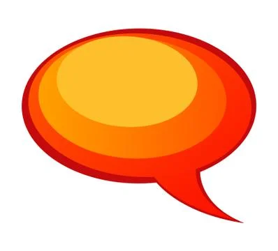 Speech bubble vector illustration Stock Illustration