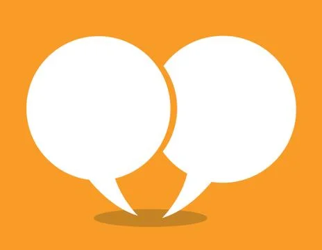 Speech bubble vector illustration Stock Illustration