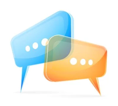 Speech bubblees Иллюстрация