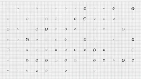 Speech bubbles animation loop. Seamless pattern background. small speech bubbles Stock Footage 139118306