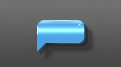 Speech bubbles animation motion graphic ... | Stock Video | Pond5