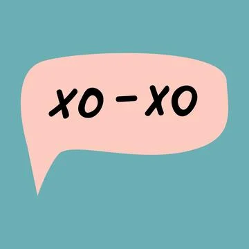 Speech bubbles with compliment phrases, self love quotes Stock Illustration