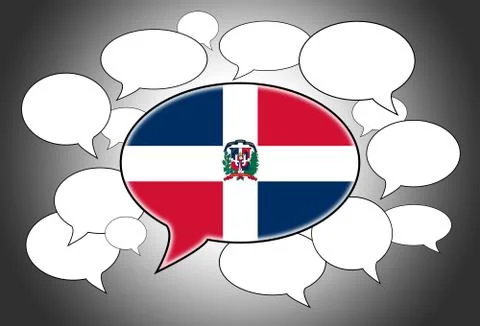 Speech bubbles concept Stock Illustration