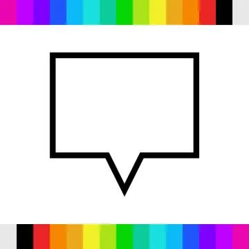 Speech Bubbles Icon. Chat pictogram icon stock vector illustration Stock Illustration