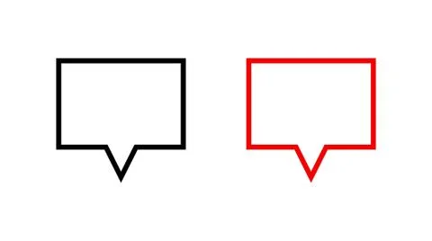 Speech Bubbles Icon. Chat pictogram icon stock vector illustration 스톡 일러스트