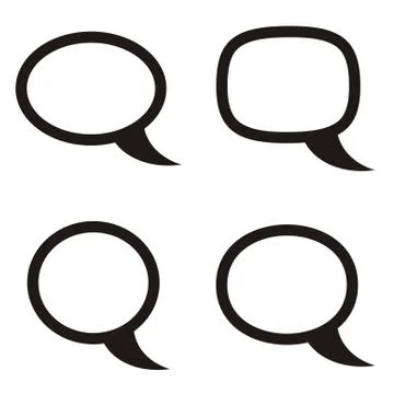 Speech bubbles Illustration