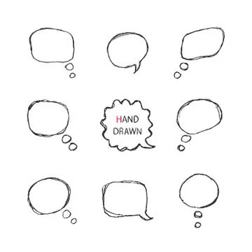 Speech Bubbles Stock Illustration