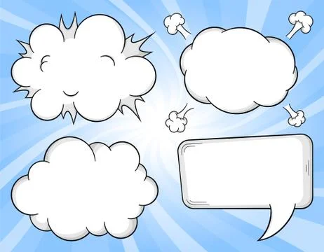 Speech bubbles Stock-Illustration