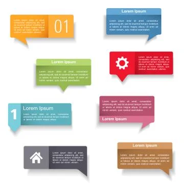 Speech Bubbles Stock Illustration