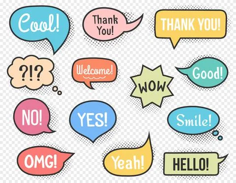 Speech Bubbles Stock Illustration