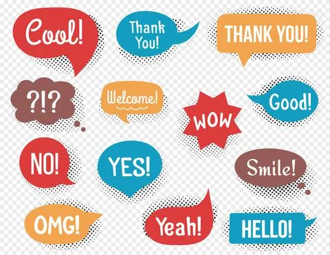 Speech Bubbles Stock Illustration