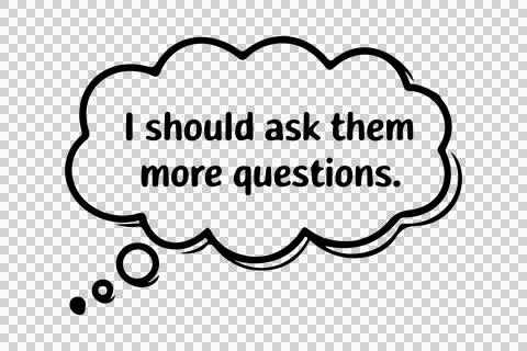 Speech bubbles line art with text on white background Stock Illustration