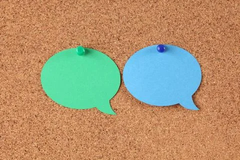 Speech Bubbles Stock Photos