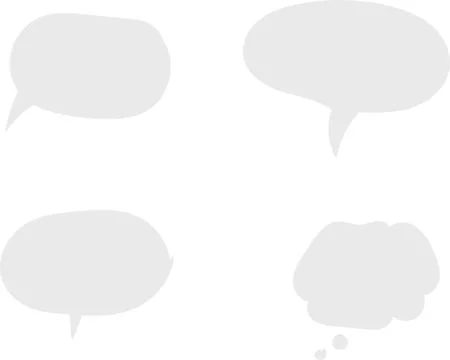 Speech Bubbles set. Speech bubble balloon shapes collection Stock Illustration