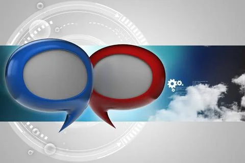 Speech bubbles Speech bubbles Copyright: xZoonar.com/brijithxxvijayanx 146... Stock Photos