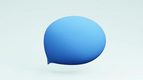 Speech bubbles thinking balloon Infographic design 3d rendering 스톡 일러스트