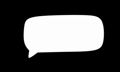 Speech bubbles, thought bubbles Illustrazione stock