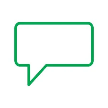 Speech bubbles vector flat icon, for web design or mobile app イラスト素材