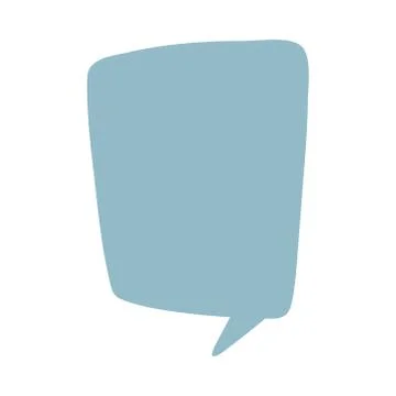 Speech bubbles on white background イラスト素材