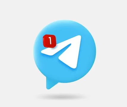 Speech cloud with new message sign. 3d vector isolated illustration Stock Illustration