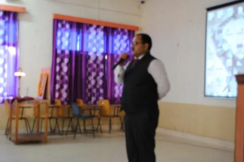 Speech Dr.Rajeev Stock Photos