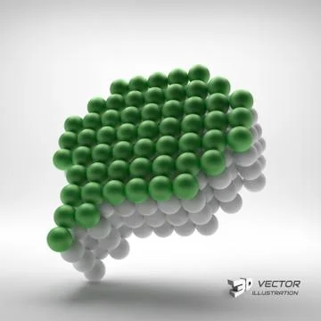 Speech icon. Design element. 3d vector illustration 스톡 일러스트