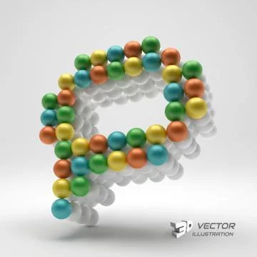 Speech icon. Web sign. Design element. 3d vector illustration Stock Illustration