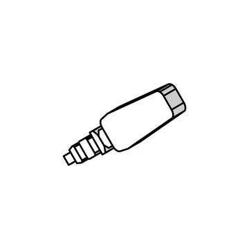 Speech mic microphone isometric icon vector illustration Stock Illustration