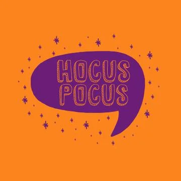 Speech text lable halloween holiday set. Collection design decoration name de Stock Illustration