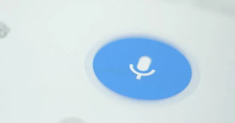 Speech to text on smartphone, artificial intelligence concept Stock Footage 282062189