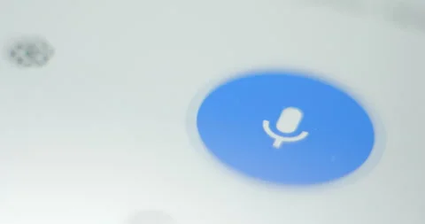 Speech to text on smartphone, artificial intelligence concept Video stock 282062203