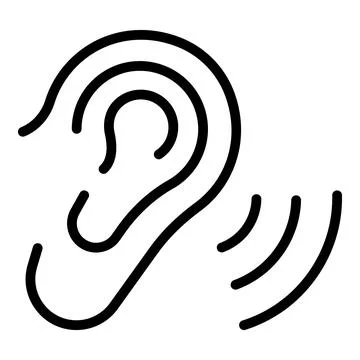 Speech therapy icon outline vector. Kid therapist Stock Illustration