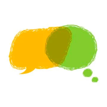 Speech vector bubbles Stock Illustration