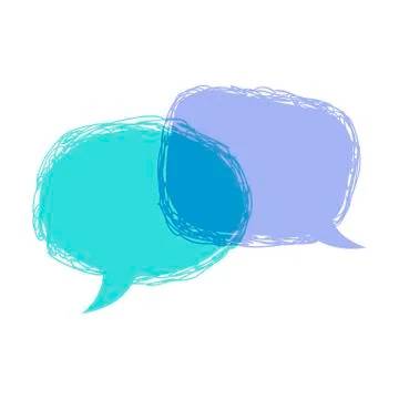 Speech vector bubbles Stock Illustration
