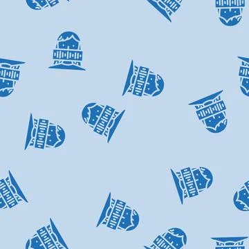 Speech waveform natural language processing nlp glyph vector seamless pattern 스톡 일러스트