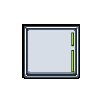 Speed 5g modem pixel art vector illustration 库存插图