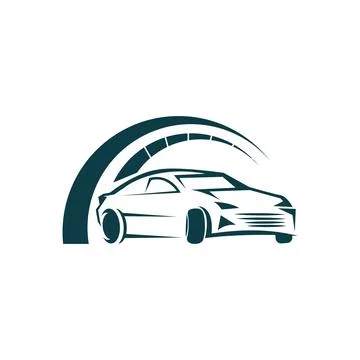 Speed Auto car Logo Illustration