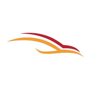 Speed Auto car Logo Stock Illustration