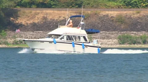 Speed Boat 1 Vídeo Stock 12064766