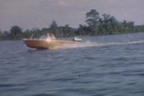 SPEED BOAT Stock Footage 326963