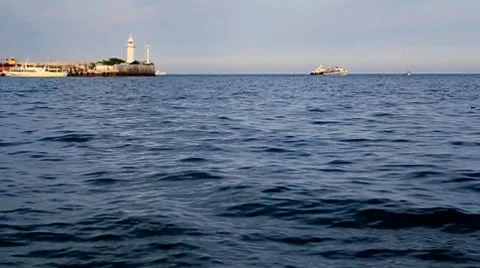 Speed boat Stock Footage 8568925